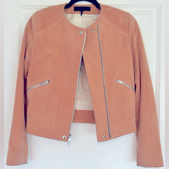 rag & bone “Hollander” Moto Style Suede Jacket - Picture 5 of 16